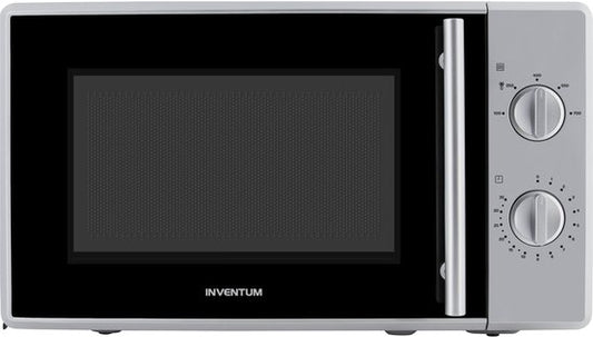 Inventum MN205SZ - Vrijstaande solo-magnetron - 20 liter - 700 watt - RVS/Zwart Tweede kans