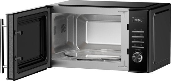 Inventum MN257SB - Vrijstaande solo-magnetron - 25 liter - 900 watt - 8 kookprogramma's - Zwart Tweede kans