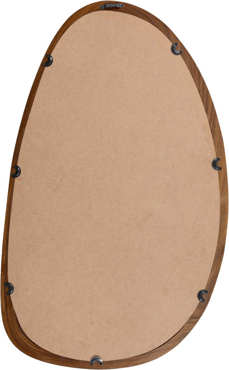 WOOOD Leif Spiegel - Hout - Naturel - 64x38x2