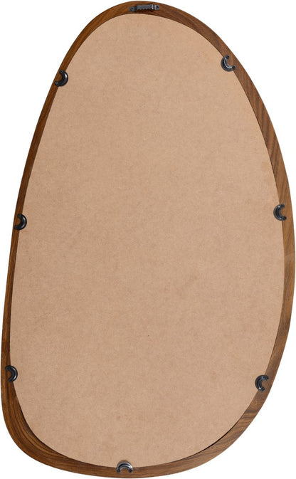 WOOOD Leif Spiegel - Hout - Naturel - 64x38x2
