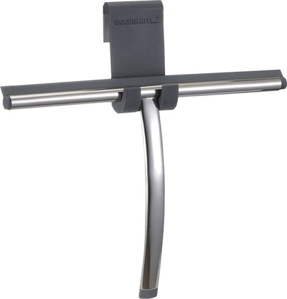 Sealskin Deluxe - Raamwisser - Douchewisser - inclusief flexibele glashaak - RVS gepolijst Tweede kans