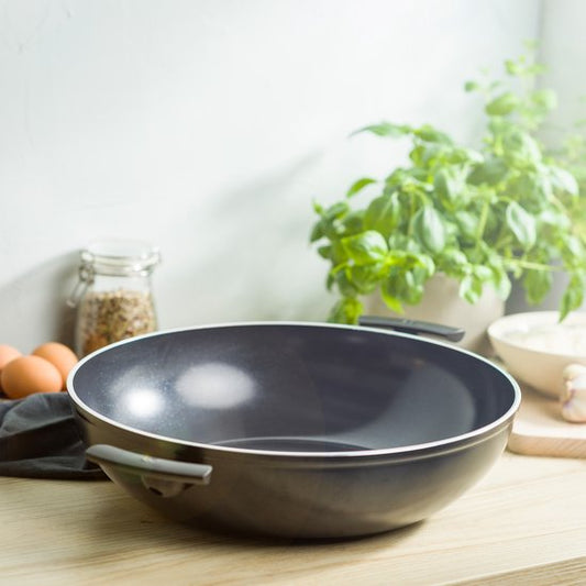 BK Easy Induction Ceramic wadjan/wok 36 cm Tweede kans