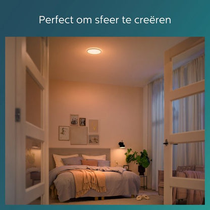 Philips Superslim 27K Plafonniere - LED - 15W - Wit
