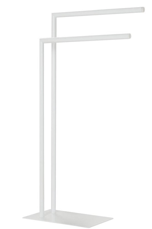 Sealskin Tube - Handdoekrek 2-armig vrijstaand - voor 2 handdoeken - Wit Tweede kans