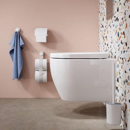Tiger Stax - WC bril - Toiletbril met deksel - Soft Close - Easy Clean functie - Thermoplast - Wit Tweede kans