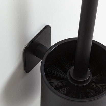 Tiger Colar - Wc borstel met houder - Zonder te boren - Zelfklevend 3M tape - Zwart Tweede kans