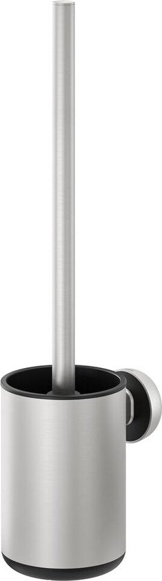 iger Cooper - Toiletborstel met houder - WC borstel met houder hangend - Zonder boren - Boren of lijmen - RVS geborsteld / Zwart Merk: Tiger Serie: Tiger Cooper Tweede kans