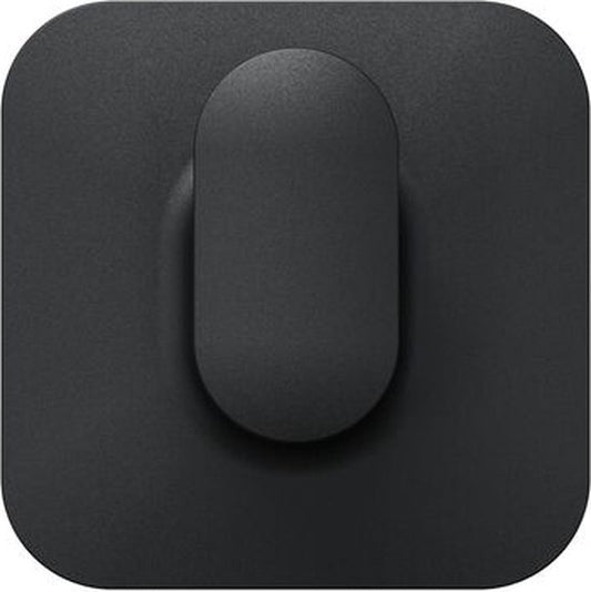 Tiger Carv - Handdoekhaak medium - Zonder boren - 3M tape zelfklevend - Zwart Tweede kans