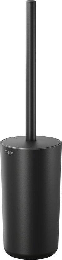 Tiger Carv - Toiletborstel met houder vrijstaand - Zwart Tweede kans
