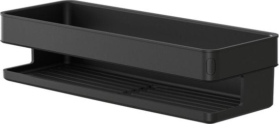 Tiger Carv - Doucherek - Douchemand 28 cm - Zonder boren - Boren of lijmen - RVS - Mat Zwart Tweede kans