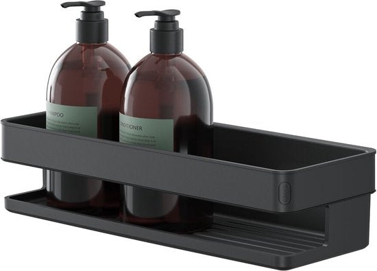 Tiger Carv - Doucherek - Douchemand 28 cm - Zonder boren - Boren of lijmen - RVS - Mat Zwart Tweede kans