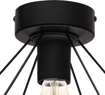 EGLO Tarbes Plafondlamp - E27 - Ø 32,5 cm - Zwart Tweede kans