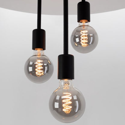 EGLO Wilmcote Plafondlamp - E27 - Ø 28 cm - Zwart Tweede kans