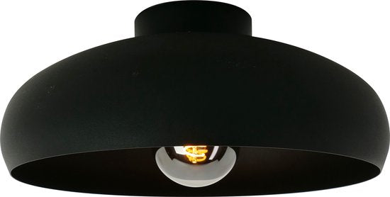 EGLO Mogano Plafondlamp - E27 - Ø 40 cm - Zwart