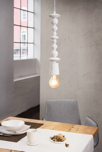 EGLO Vintage Avoltri - Hanglamp - 1 Lichts - Patina Wit