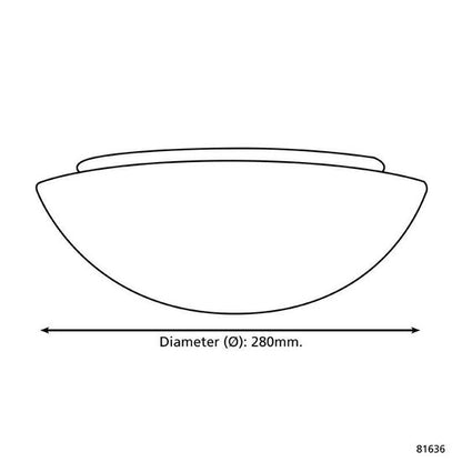 EGLO Ella - Plafondlamp - Ø28 cm - Wit Tweede kans
