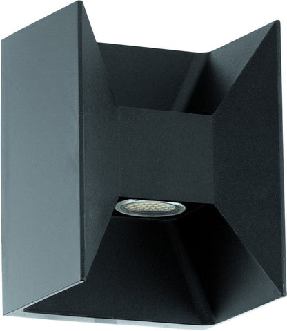 EGLO Morino Wandlamp Buiten - LED - 18 cm - Antraciet Tweede kans