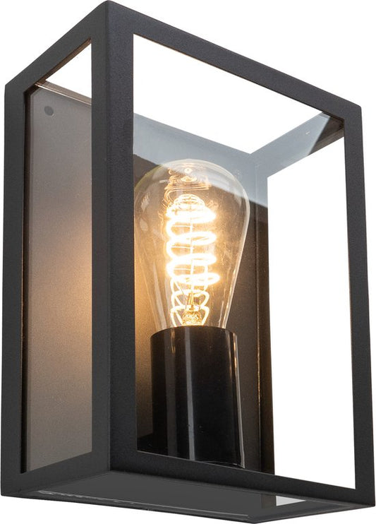 EGLO Alamonte 1 Wandlamp Buiten - E27 - 26 cm - Zwart Tweede kans