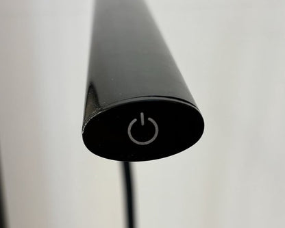 EGLO Laroa Vloerlamp - Staande lamp - Leeslamp - LED - 130 cm - Zwart - Dimbaar tweede kans