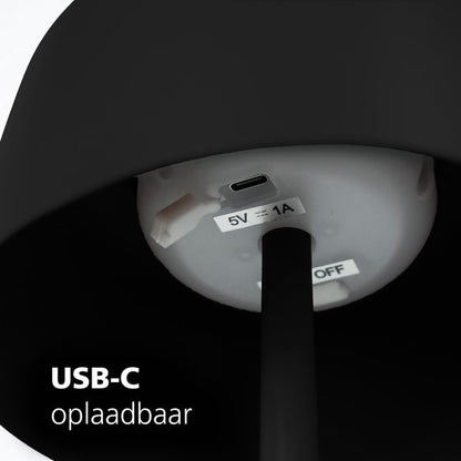 EGLO Roccanova-L Staande lamp - Oplaadbaar (tot 22 uur licht) - Solar - 120 cm - Zwart - Draadloos - Dimbaar - Binnen en Buiten tweede kans