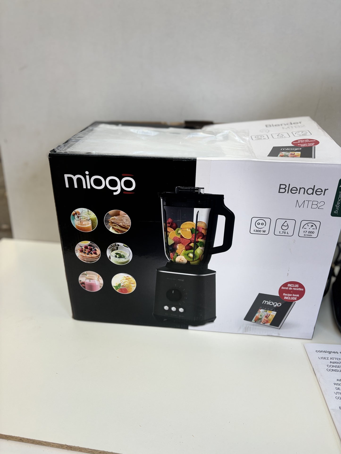 MIOGO | Blender MTB2 - zwart