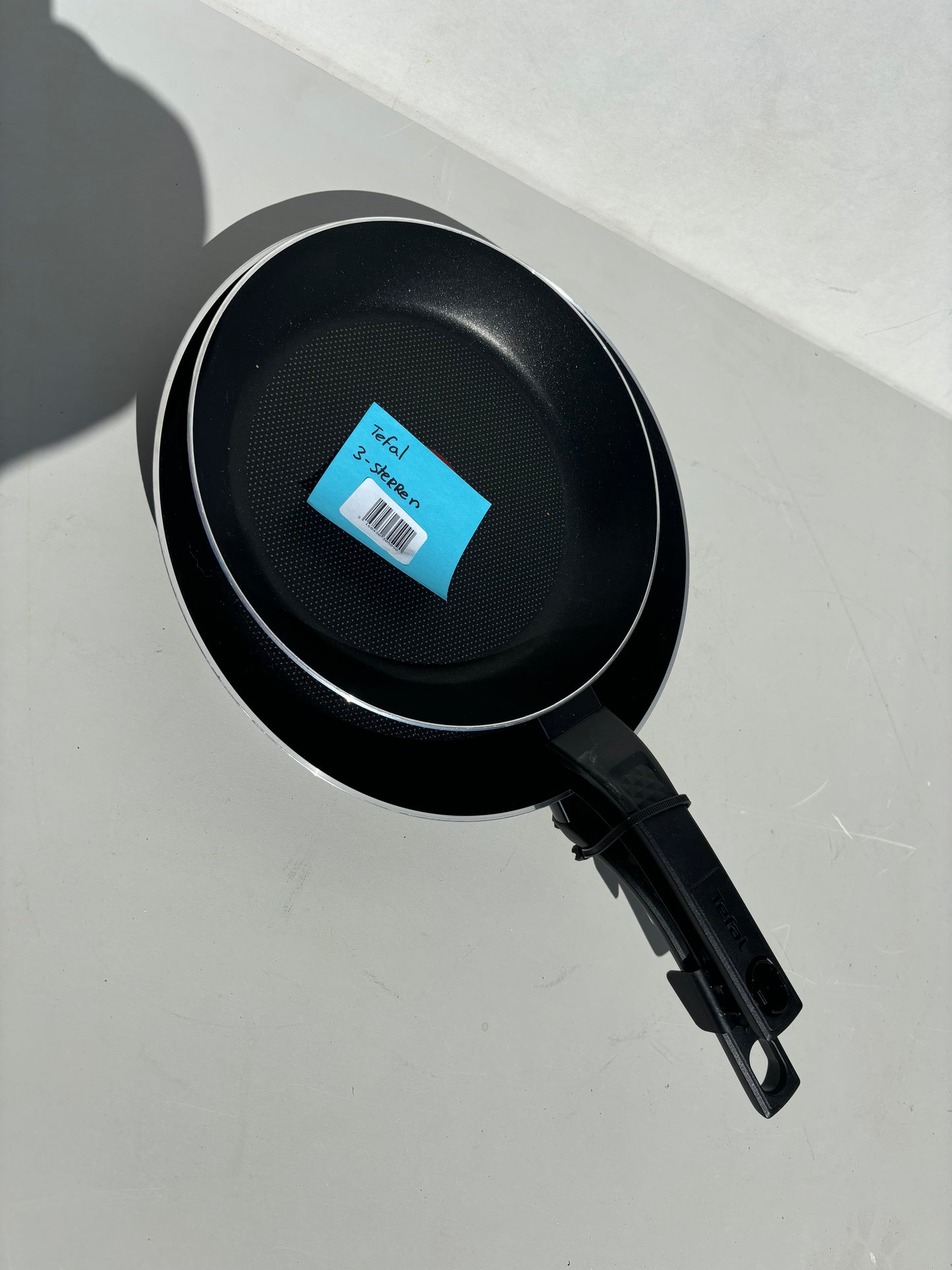 Tefal Easy Cook & Clean - Koekenpannenset - Ø24 en Ø28 cm - Aluminium - Zwart Tweede kans