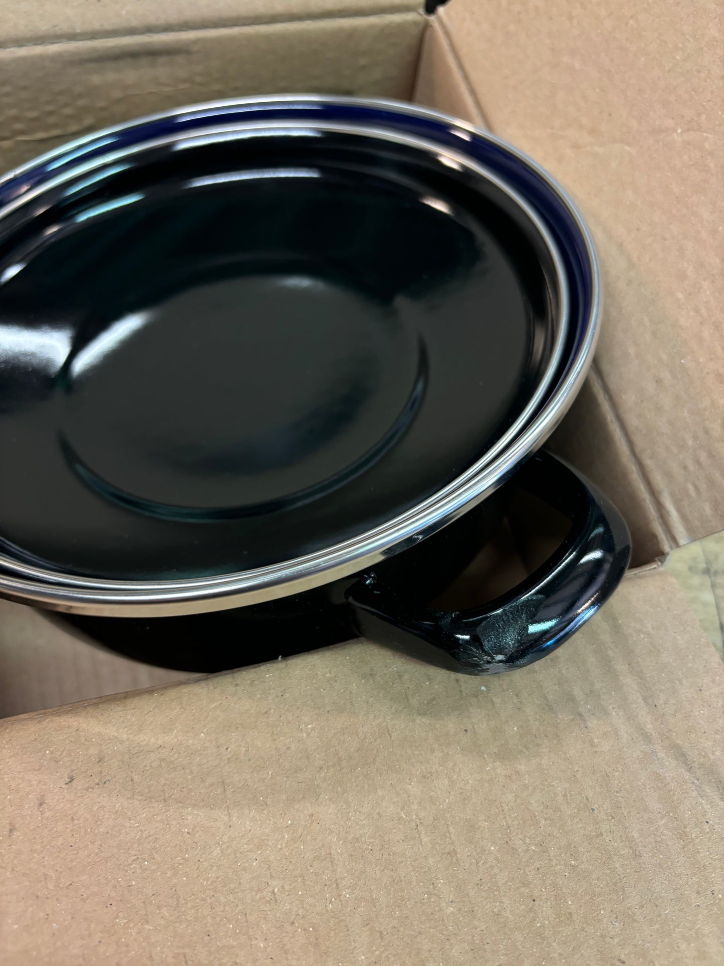 BK Fortalit Emaille braadpan 22cm/2L – Inductie braadpan – geëmailleerd staal