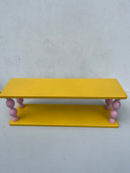 Bloomingville Wandplank Bibiola Geel