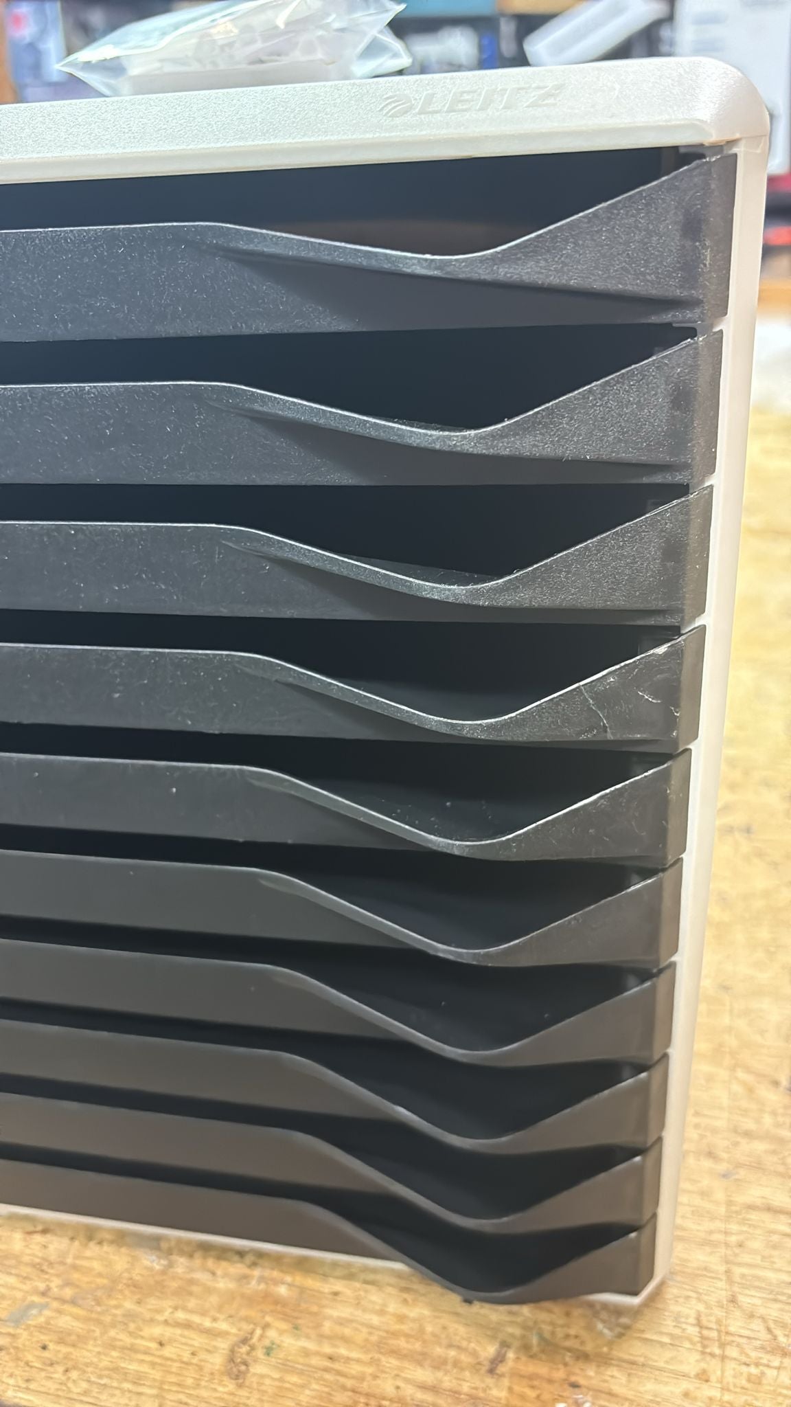 Leitz Ladenblok met 10 laden - Wit/Zwart