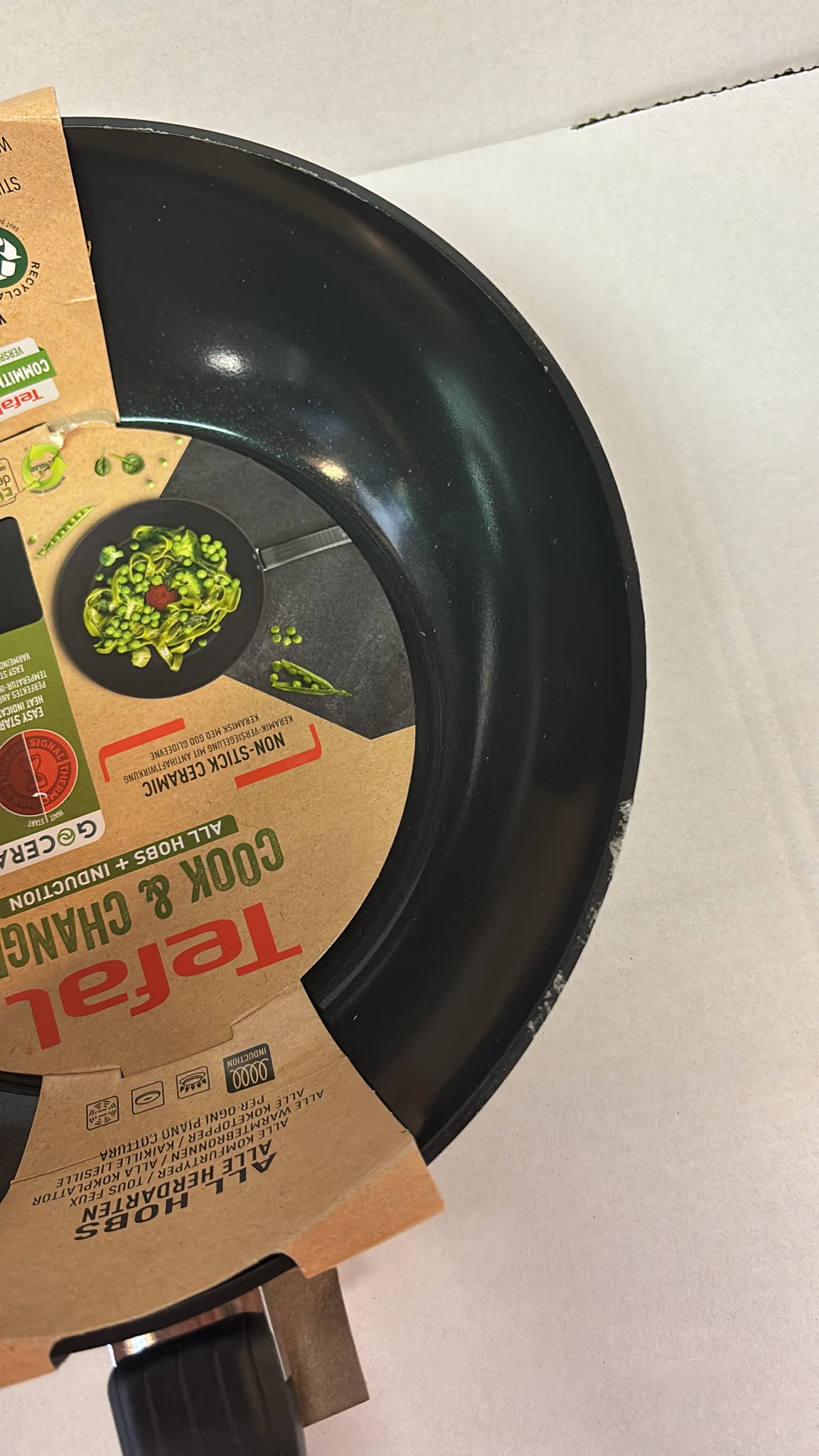Tefal Cook & Change - Wokpan - Ø28 cm - PFAS-vrij - Keramisch - Geschikt voor Inductie