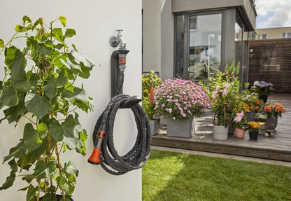 GARDENA Liano TapFix 18590-20 Slanghouder Zwart 1 stuk(s) Tweede kans