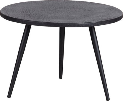 WOOOD Suze Bijzettafels - Hout/metaal - Zwart - Set van 2